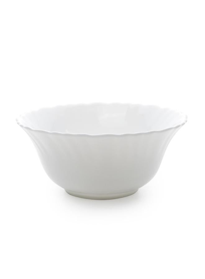 كويزين أرت طقم عشاء أوبال وير أورا 18 قطعة أبيض - Image 3